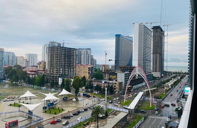 Светлая меблированная квартира 55 м² в аренду, Батуми, Грузия