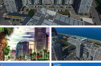 Alquiler de apartamento cómodo, amueblado, 80 m², Batumi, Georgia