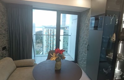 Modern apartment with sea and mountain view for rent, 50 m², Batumi, Georgia