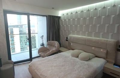 Modern apartment with sea and mountain view for rent, 50 m², Batumi, Georgia