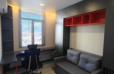 Exclusive, bright apartment with large balcony for rent, 68 m², Batumi, Georgia