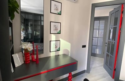 Exclusive, bright apartment with large balcony for rent, 68 m², Batumi, Georgia