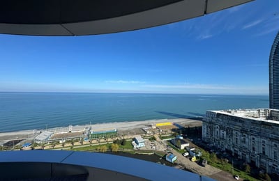 Аренда панорамной, полностью меблированной квартиры, 56 м², Батуми, Грузия
