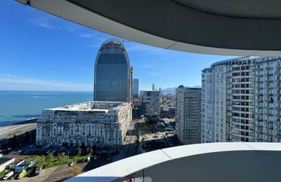 Аренда панорамной, полностью меблированной квартиры, 56 м², Батуми, Грузия