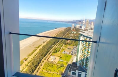 Аренда уютной студии с видом на море, Alliance Privilege, Батуми, Грузия