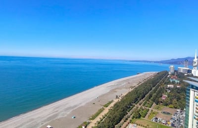 Аренда уютной студии с видом на море, Alliance Privilege, Батуми, Грузия