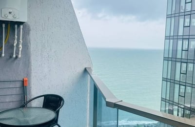 Cozy furnished apartment for rent near the sea, 50 m², Batumi, Georgia
