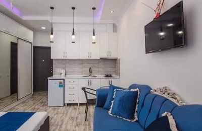Location d'un studio élégant, accueillant, 35 m², Batumi, Géorgie
