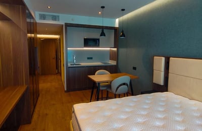 Аренда уютной, стильной студии с видом на море, ЖК Orbi Beach Tower, Батуми, Грузия