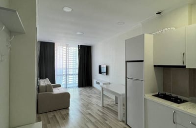 Location d'un appartement lumineux avec vue sur la mer, 48 m², Batumi, Géorgie