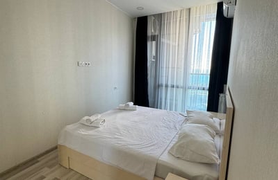 Location d'un appartement lumineux avec vue sur la mer, 48 m², Batumi, Géorgie