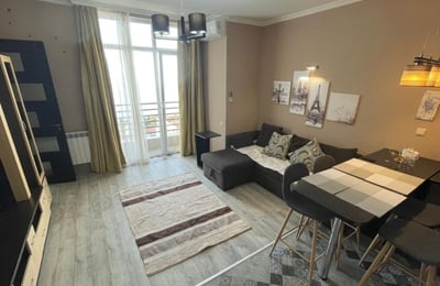 Beautiful 1-bedroom apartment with sea view for rent, Batumi, Georgia