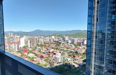Geräumige Wohnung 101m² zur Miete im Black Sea Tower, Batumi, Georgien