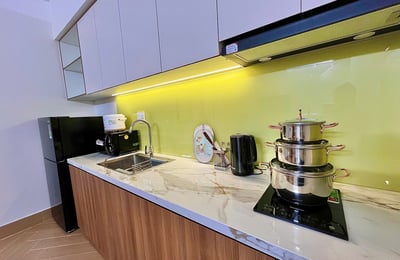 Beautiful, bright 1-bedroom apartment for rent, Ngu Hanh Son, Da Nang, Vietnam