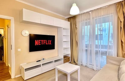 Langfristige Vermietung einer modernen und gemütlichen Wohnung in Bukarest, Rumänien