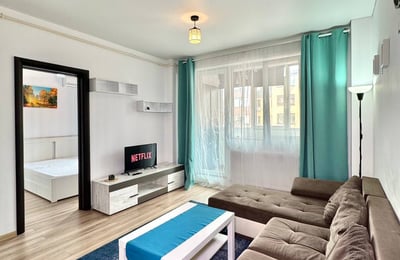Appartement deux chambres moderne à louer, Militari Residence, Bucarest, Roumanie