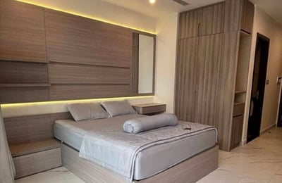 Long-term furnished studio apartment rental, Opus One, Ho Chi Minh City (Saigon), Vietnam