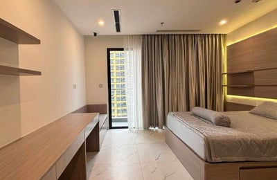 Long-term furnished studio apartment rental, Opus One, Ho Chi Minh City (Saigon), Vietnam