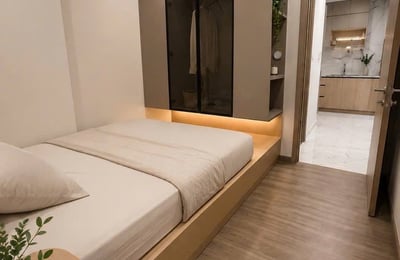Modern apartment rental in Glory Heights residential complex, Ho Chi Minh City (Saigon), Vietnam
