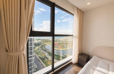 Long-term furnished apartment rental in The Opus One, Ho Chi Minh City (Saigon), Vietnam