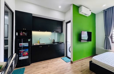 Location longue durée d'un appartement meublé près de la plage dans le quartier de Son Tra, Da Nang, Viêt Nam