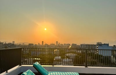 Bright penthouse with sea view for rent, 80 m², Son Tra, Da Nang, Vietnam