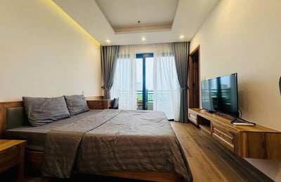 Gemütliche, möblierte Wohnung mit Stadtblick zur Miete, Da Nang, Vietnam