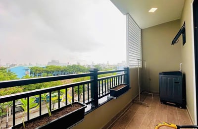 Gemütliche, möblierte Wohnung mit Stadtblick zur Miete, Da Nang, Vietnam