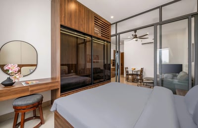 Geräumige, helle Wohnung mit Bergblick zur Miete, Da Nang, Vietnam