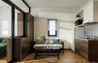 Miete einer gemütlichen, möblierten Wohnung, Ngu Hanh Son, Da Nang, Vietnam