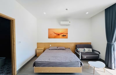 Аренда тихой, полностью меблированной студии с бассейном, Дананг, Вьетнам