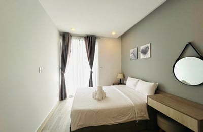 Vermietung einer modernen, vollmöblierten Wohnung in Strandnähe, Khue My, Da Nang, Vietnam