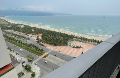Alquiler de apartamento exclusivo y amueblado con vista al océano, 125 m², Da Nang, Vietnam