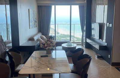 Alquiler de apartamento exclusivo y amueblado con vista al océano, 125 m², Da Nang, Vietnam