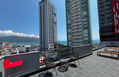 Vermietung einer hellen, komfortablen Wohnung mit Balkon, Son Tra, Da Nang, Vietnam
