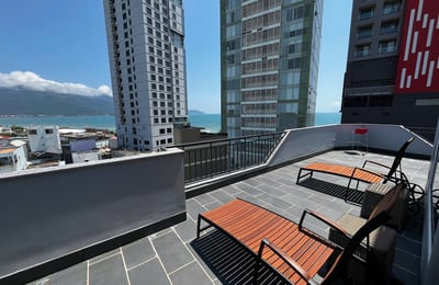 Vermietung einer hellen, komfortablen Wohnung mit Balkon, Son Tra, Da Nang, Vietnam