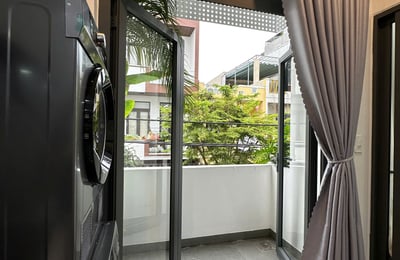 Аренда современной, полностью меблированной студии с балконом, район Нгу Хань Сон, Дананг, Вьетнам