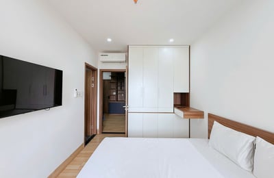 Vermietung einer komfortablen, vollmöblierten Wohnung mit Balkon, Son Tra, Da Nang, Vietnam