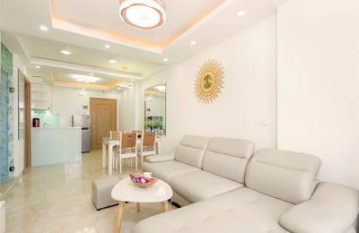 Location d'un appartement spacieux avec vue panoramique, 75 m², Da Nang, Vietnam