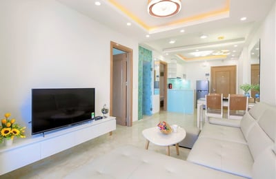 Location d'un appartement spacieux avec vue panoramique, 75 m², Da Nang, Vietnam