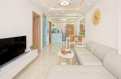 Location d'un appartement spacieux avec vue panoramique, 75 m², Da Nang, Vietnam