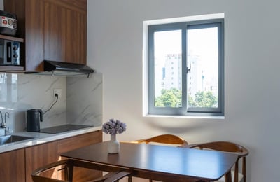 Аренда стильного пентхауса с балконом, 55 м², Дананг, Вьетнам