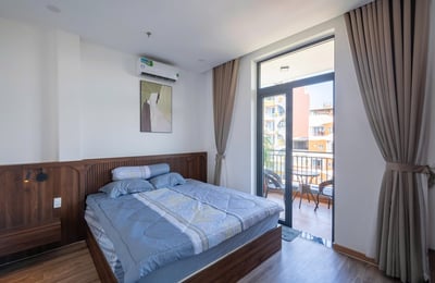 Аренда стильного пентхауса с балконом, 55 м², Дананг, Вьетнам