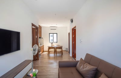 Аренда стильного пентхауса с балконом, 55 м², Дананг, Вьетнам