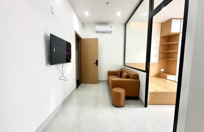 Bright and cozy apartment for rent near the beach, 40 m², Da Nang, Vietnam