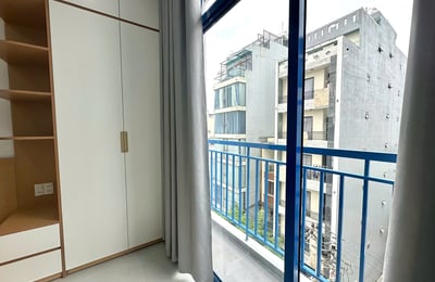 Bright and cozy apartment for rent near the beach, 40 m², Da Nang, Vietnam
