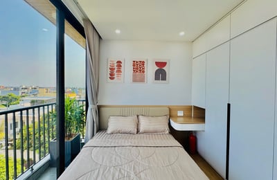 Modern and spacious two-bedroom apartment for rent, Da Nang, Vietnam