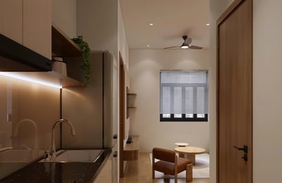 Rent a bright, furnished apartment, 50 m², Son Tra, Da Nang, Vietnam