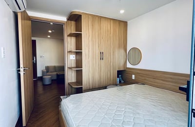 Apartamento acogedor con balcón en alquiler cerca de la playa, Da Nang, Vietnam