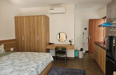 Studio cosy et meublé à louer près de la plage My Khe, quartier Son Tra, Da Nang, Vietnam